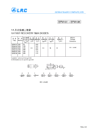 Datasheet EFM101 manufacturer Leshan Radio