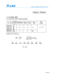 Datasheet FFM103 manufacturer Leshan Radio