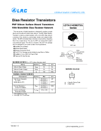 Datasheet LDTA144EM3T5G manufacturer Leshan Radio