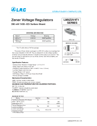 Datasheet LM3Z68VT1 manufacturer Leshan Radio