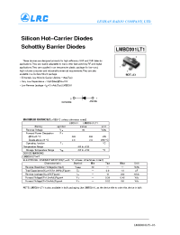 Datasheet LMBD301LT1 manufacturer Leshan Radio