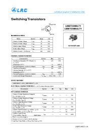 Datasheet LMBT2369ALT1 manufacturer Leshan Radio