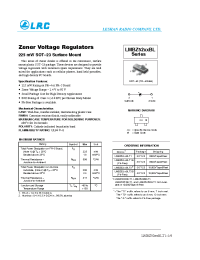 Datasheet LMBZ5222BLT1 manufacturer Leshan Radio