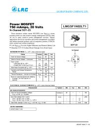 Datasheet LMGSF1N02LT1 производства Leshan Radio