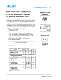 Datasheet LMUN5212T1 manufacturer Leshan Radio