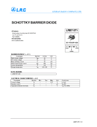 Datasheet LRB715T1 manufacturer Leshan Radio