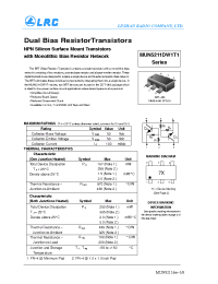 Datasheet MUN5211DW1T1 manufacturer Leshan Radio