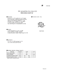 Datasheet BH3515FV manufacturer LSI