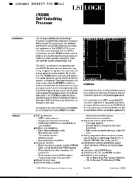 Datasheet LR33000MC-33 manufacturer LSI