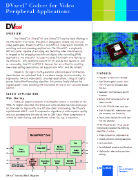 Datasheet DVxcel manufacturer LSI Logic