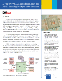 Datasheet DVxpert5110 manufacturer LSI Logic