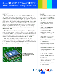 Datasheet SpeedREACHDPS8001 manufacturer LSI Logic