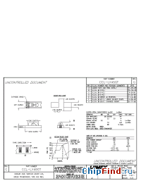 Datasheet CCL-LX45GT manufacturer Lumex