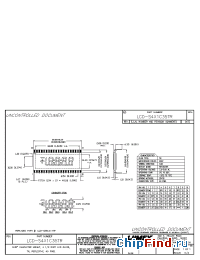 Datasheet LCD-S4X1C35TR manufacturer Lumex