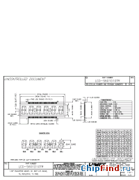 Datasheet LCD-S601D10TR manufacturer Lumex
