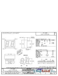 Datasheet LDD-C5003RI manufacturer Lumex