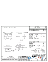 Datasheet LDD-C812RI manufacturer Lumex