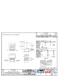 Datasheet LDD-E304NI-RA manufacturer Lumex