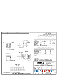Datasheet LDD-E5403RI manufacturer Lumex