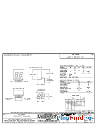 Datasheet LDD-F303NI-RA manufacturer Lumex
