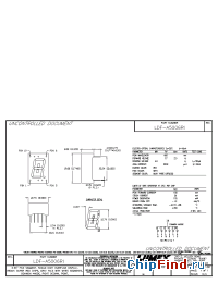 Datasheet LDF-C5004RI manufacturer Lumex