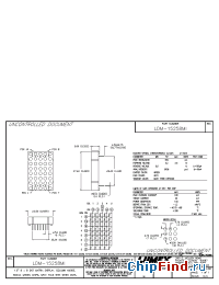Datasheet LDM-15258MI manufacturer Lumex