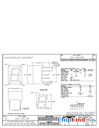 Datasheet LDS-A3912RI manufacturer Lumex