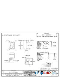 Datasheet LDS-A5643RI manufacturer Lumex