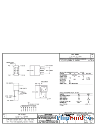 Datasheet LDS-C324RI manufacturer Lumex