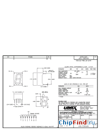 Datasheet LDS-C5644RI manufacturer Lumex