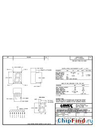 Datasheet LDS-C5646RI manufacturer Lumex
