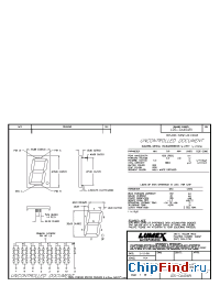 Datasheet LDS-CA404RI manufacturer Lumex