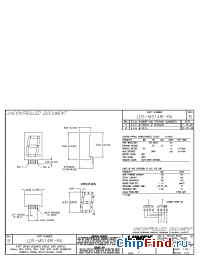 Datasheet LDS-M514RI-RA manufacturer Lumex