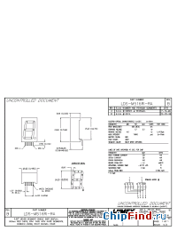 Datasheet LDS-M516RI-RA manufacturer Lumex