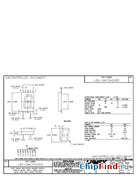 Datasheet LDS-SMC5602RD manufacturer Lumex