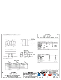 Datasheet LDT-N512RI manufacturer Lumex