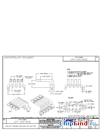 Datasheet LPF-C041303S manufacturer Lumex