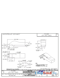Datasheet LPF-R011362S производства Lumex