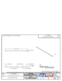 Datasheet LPF-S011441S manufacturer Lumex