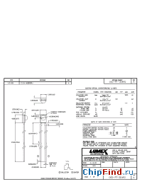 Datasheet OED-PT-304R2 manufacturer Lumex