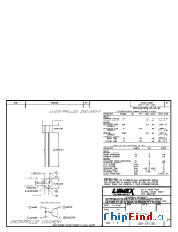 Datasheet OED-SR-2BC manufacturer Lumex