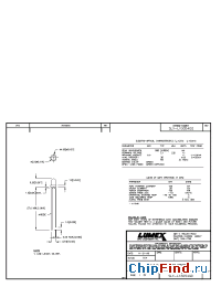 Datasheet SLX-LX3054GD manufacturer Lumex
