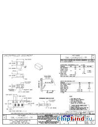 Datasheet SML-LX0402SYC-TR manufacturer Lumex