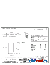 Datasheet SSA-LXB425SUGD производства Lumex