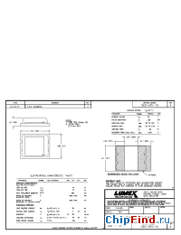 Datasheet SSB-LX1515SIW manufacturer Lumex