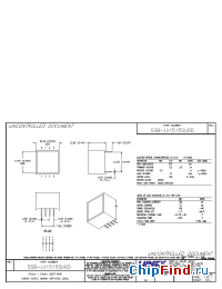 Datasheet SSB-LX1515SUGD manufacturer Lumex