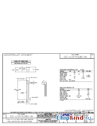 Datasheet SSF-LX3P74USBD-99 manufacturer Lumex