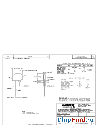 Datasheet SSF-LXH25780ID manufacturer Lumex