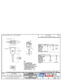 Datasheet SSI-LXH072SRD-150 manufacturer Lumex