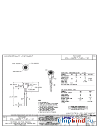 Datasheet SSI-LXH387USBD-150 manufacturer Lumex